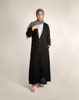 Nightfall Decorative Button Front Abaya