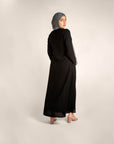 Nightfall Decorative Button Front Abaya