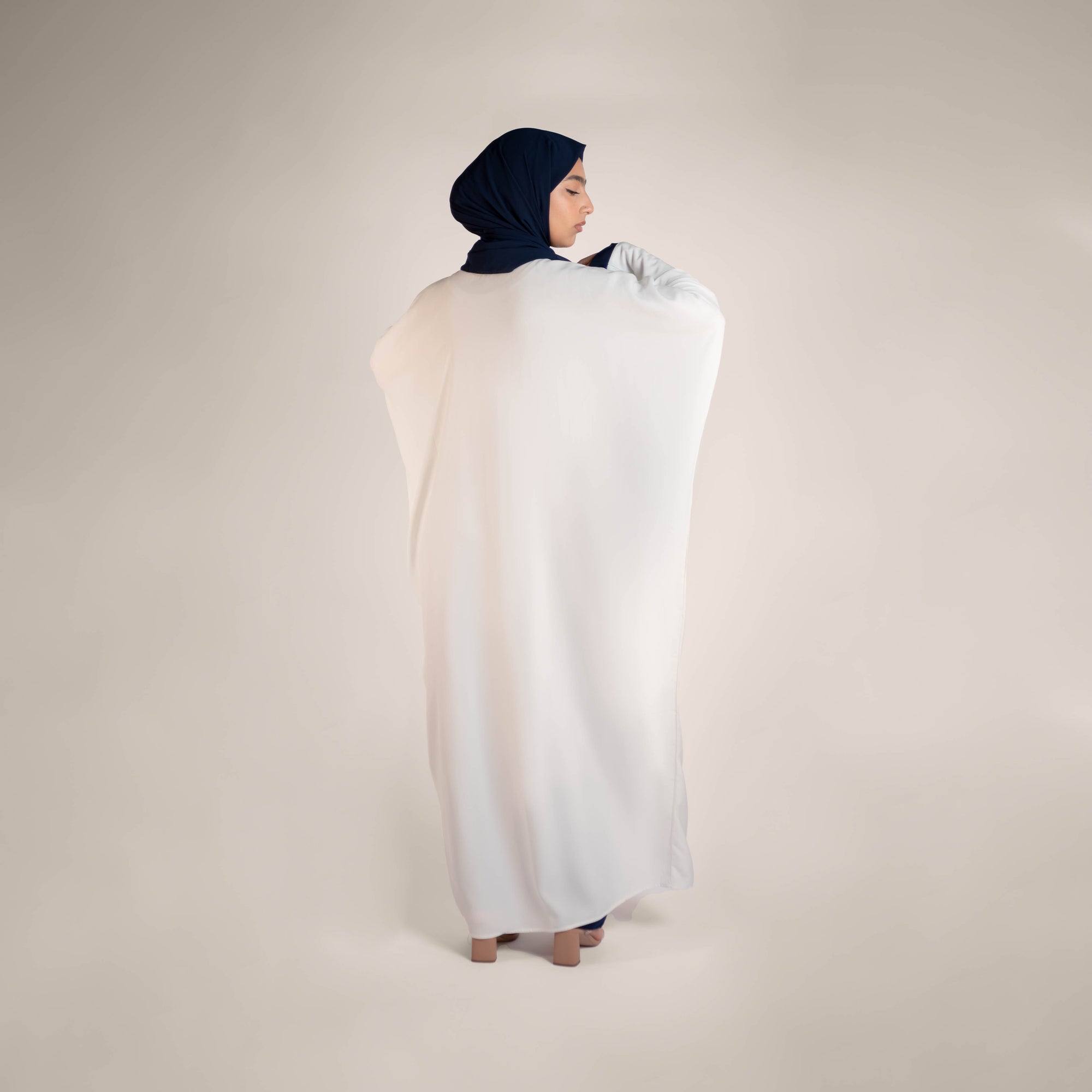 Dreamweaver Long Sleeve Front Slit Dress