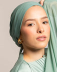 Spark Pretty Full Coverage Chiffon Hijab With Matching Undercap