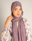 Spark Pretty Full Coverage Chiffon Hijab With Matching Undercap