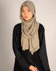 Fairy Tale Crystal Embellished Border Abaya