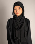 Fairy Tale Crystal Embellished Border Abaya
