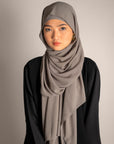 Spark Pretty Full Coverage Chiffon Hijab With Matching Undercap