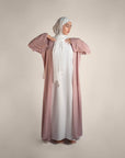 Royal Touch Pearl Embellished Sleeve Abaya