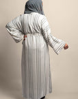 Stunning V Neck Abaya