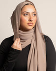 Spark Pretty Full Coverage Chiffon Hijab With Matching Undercap