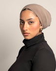 Solid head wrap for hijab under scarf