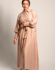 Designer Diva Sash Tie Belted Dress