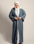 Long Sleeve Trendy Abaya Dress