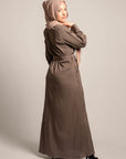 Fashionable Bow Sleeve Abaya