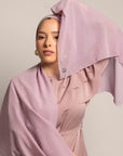 Spark Pretty Full Coverage Chiffon Hijab With Matching Undercap