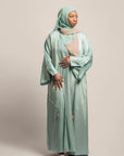 Open Front Abaya