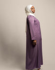 Button Front Abaya