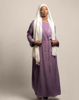 Lapel Collar Abaya