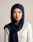 Spark Pretty Full Coverage Chiffon Hijab With Matching Undercap