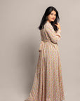Long Cuff Sleeve Summer Dress