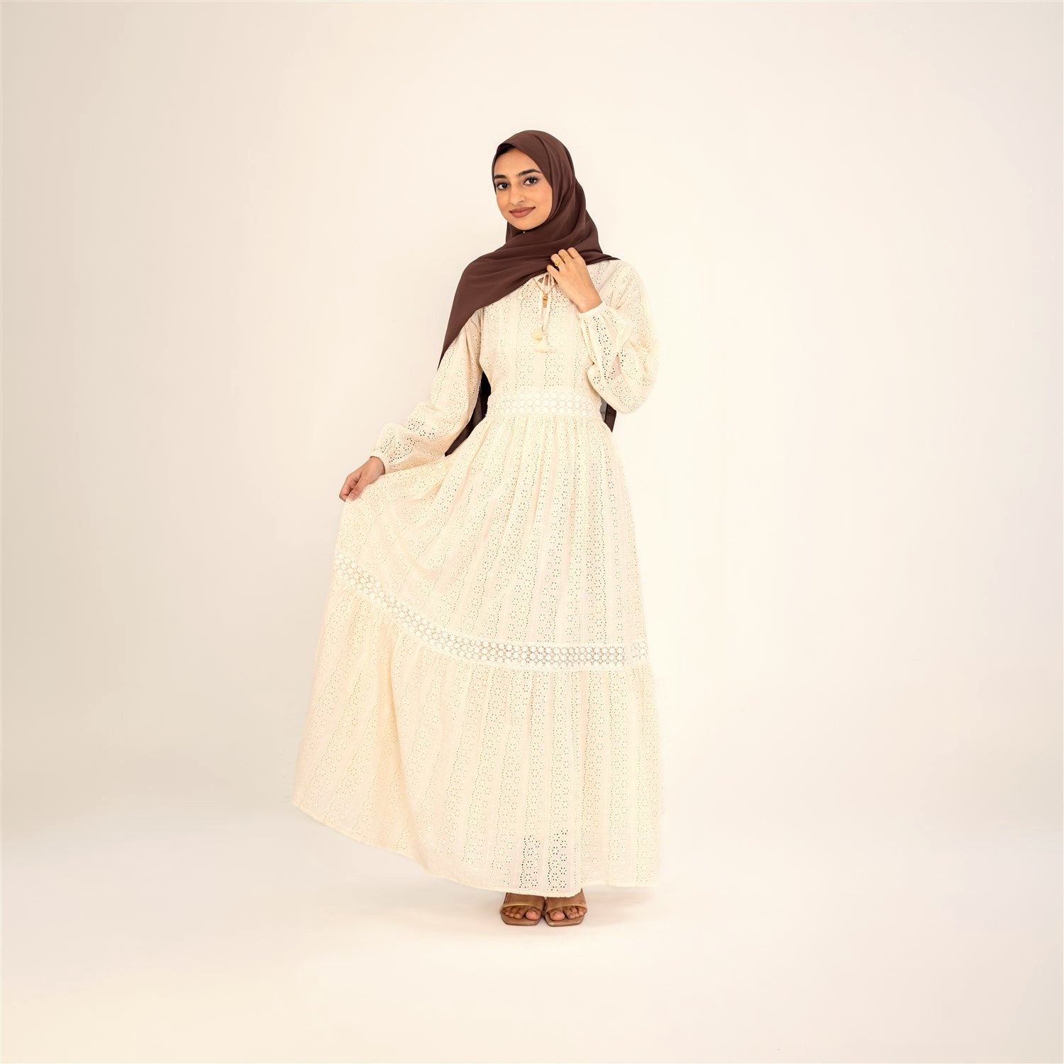 Inaya ivory dress