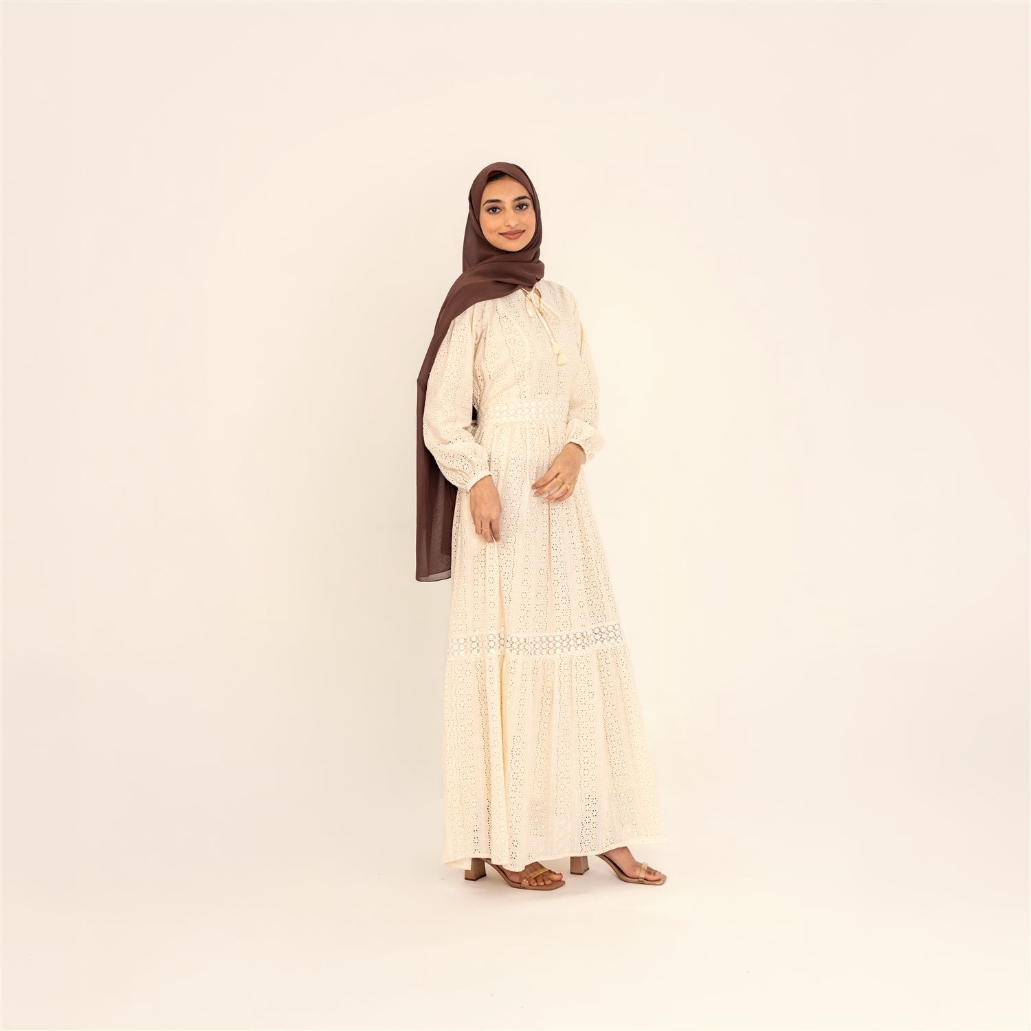 Inaya ivory dress