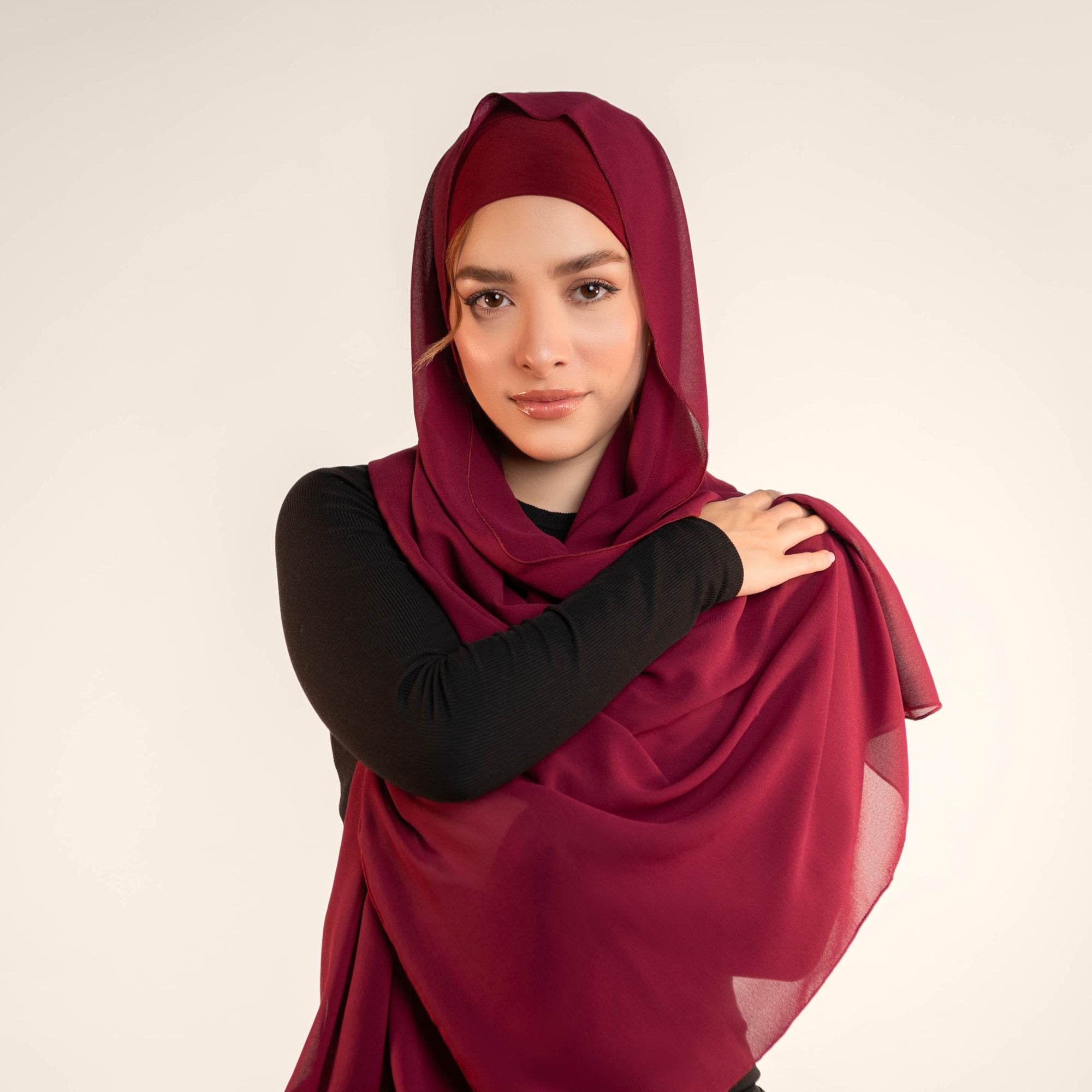 Spark Pretty Full Coverage Chiffon Hijab