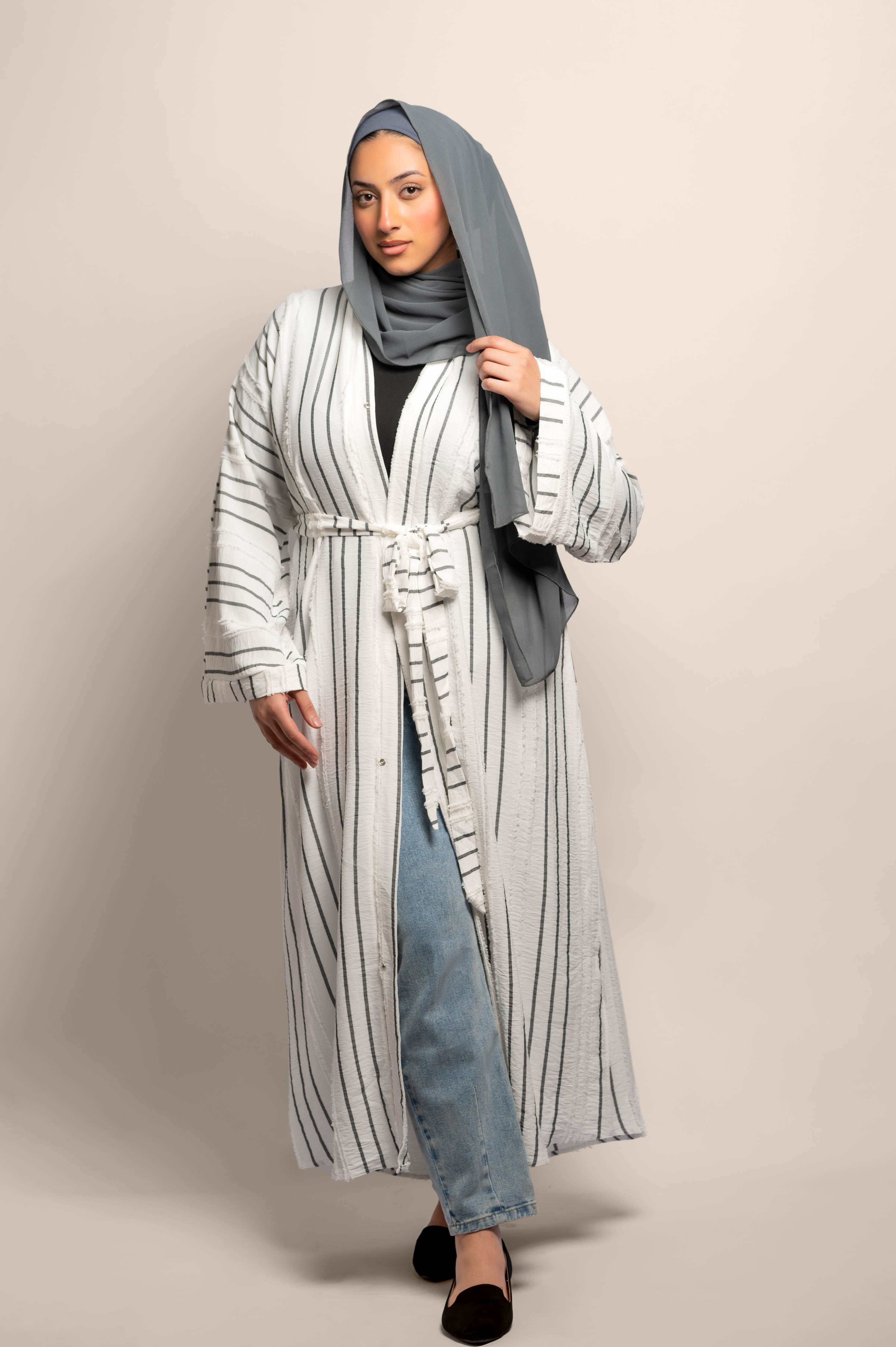 Glow and Show Long Sleeve Abaya