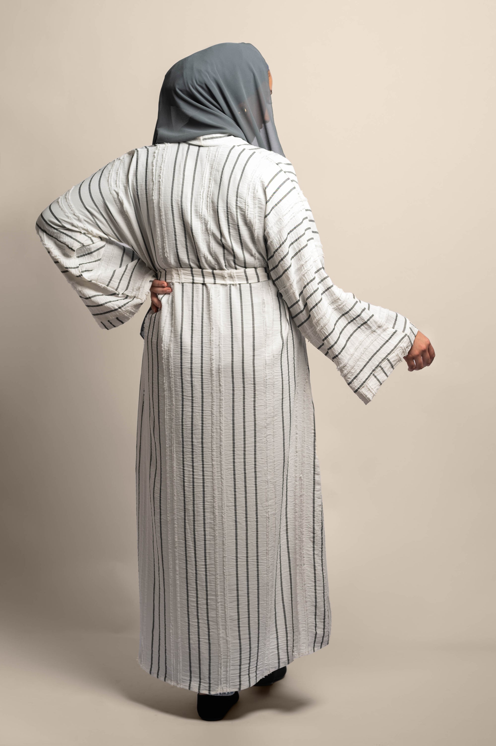  Stunning V Neck Abaya