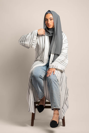 Glow And Show Long Sleeve Abaya