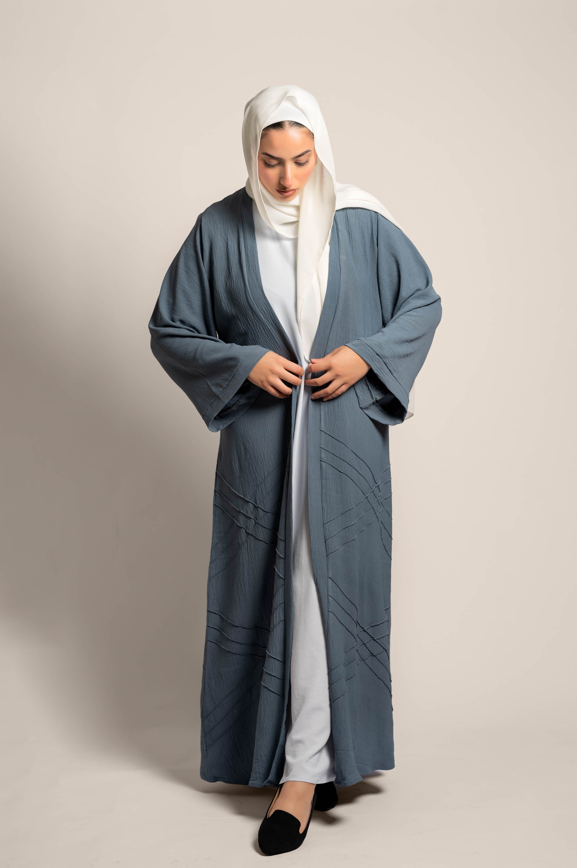  Long Sleeve Trendy Abaya Dress