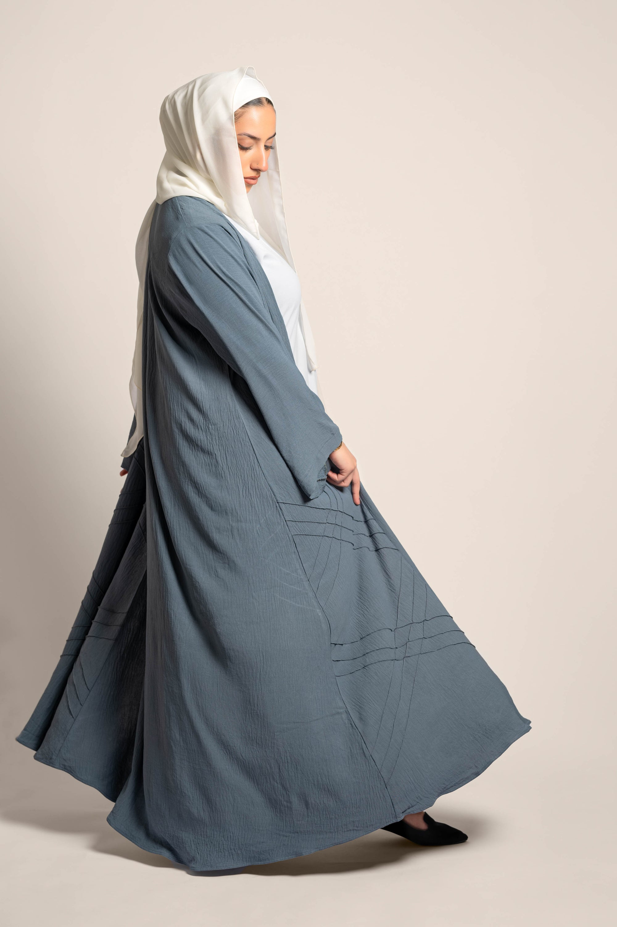 Cardigan Coat Women Style Abaya Dress 