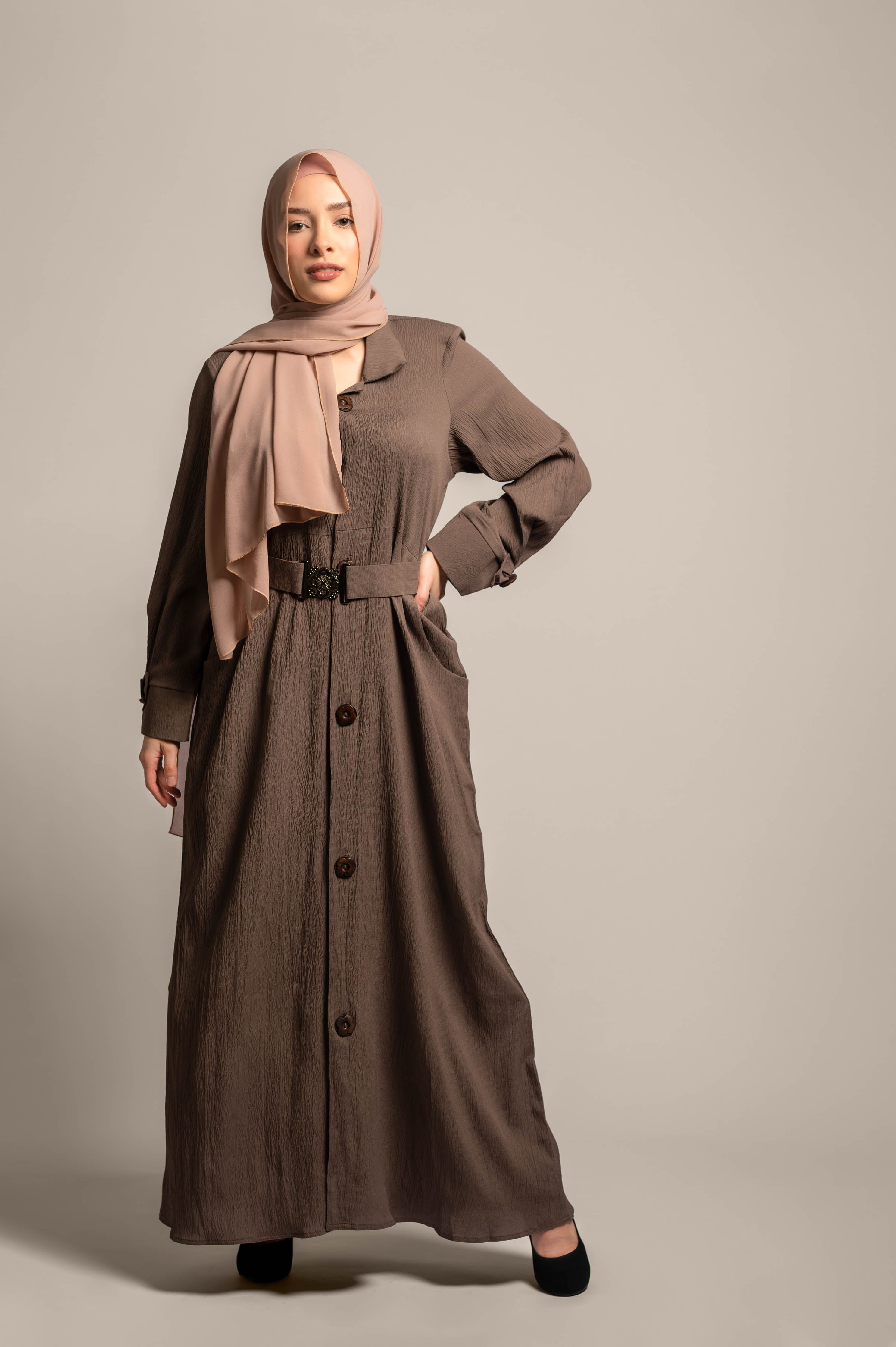 Sunshine Full Button Closure Dress