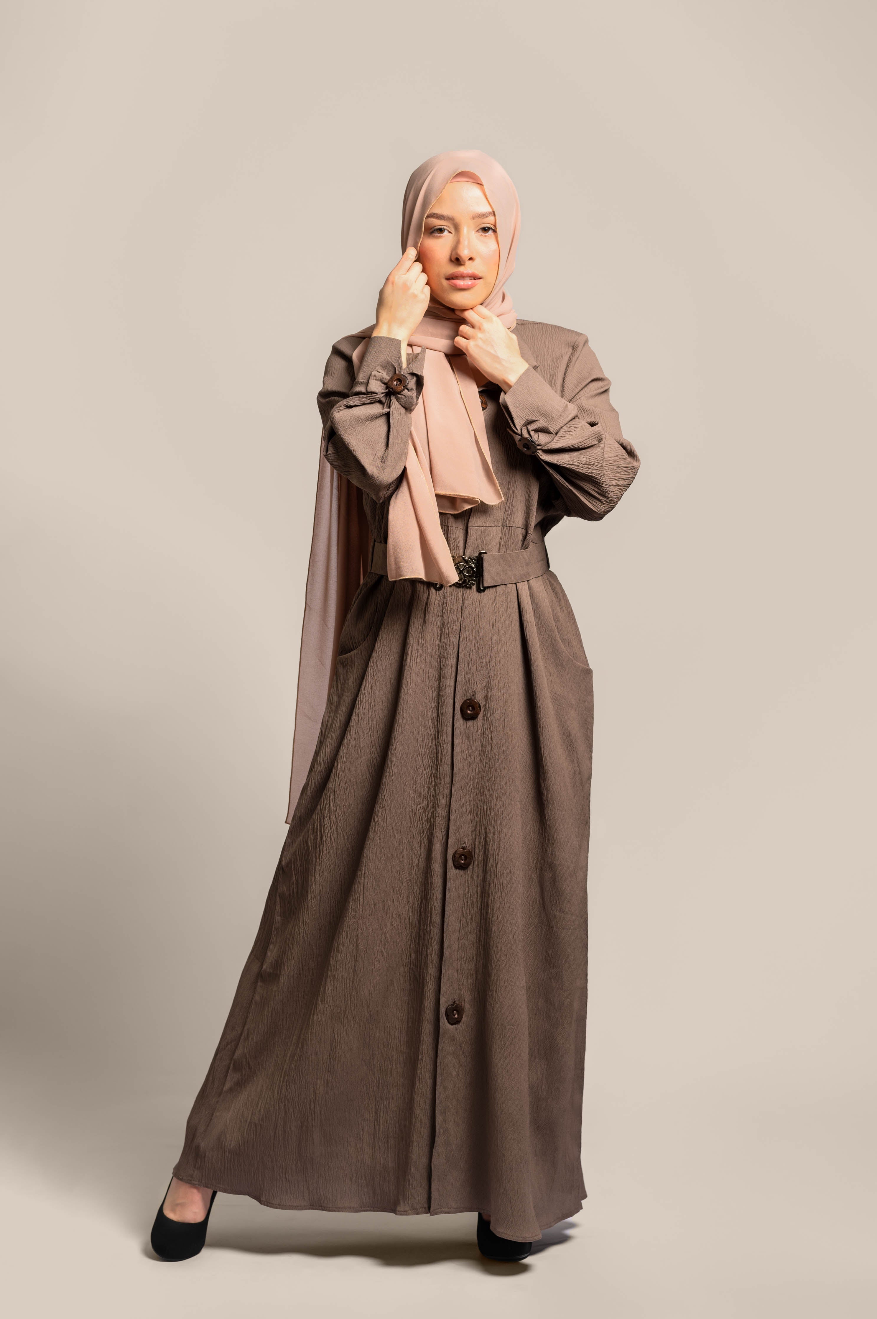 Sunshine Full Button Closure Dress