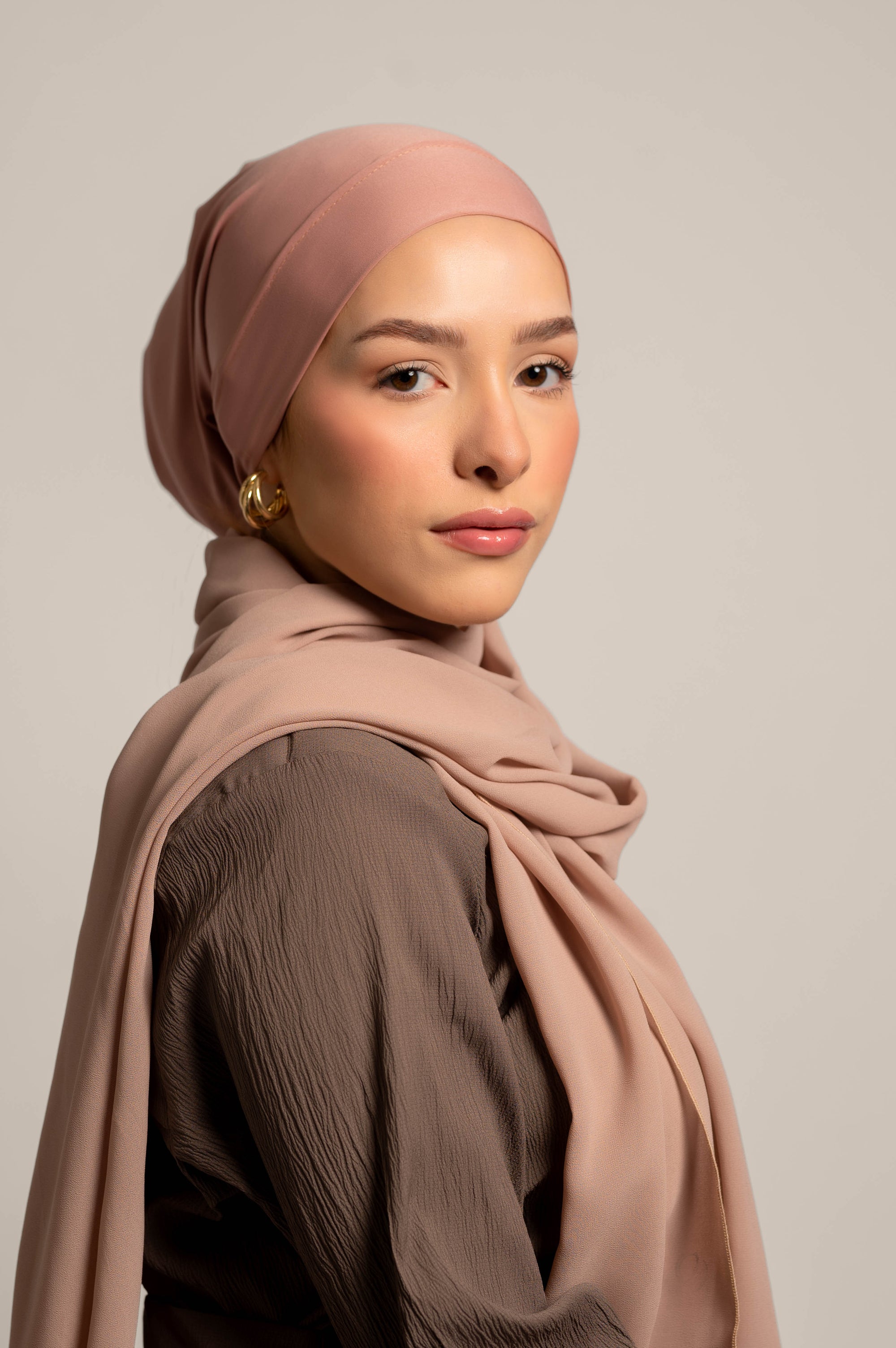 Endless Shine Elastic Band Hijab Cap