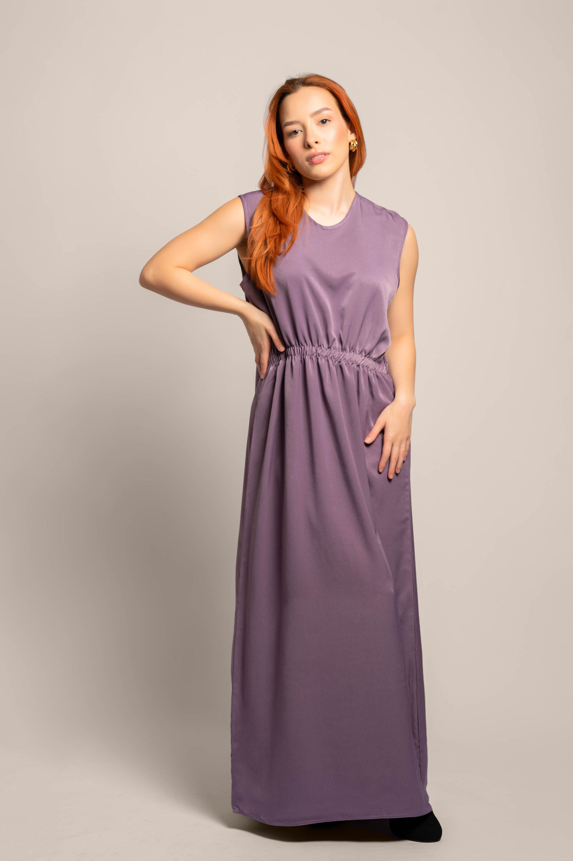  Round Neck Dress