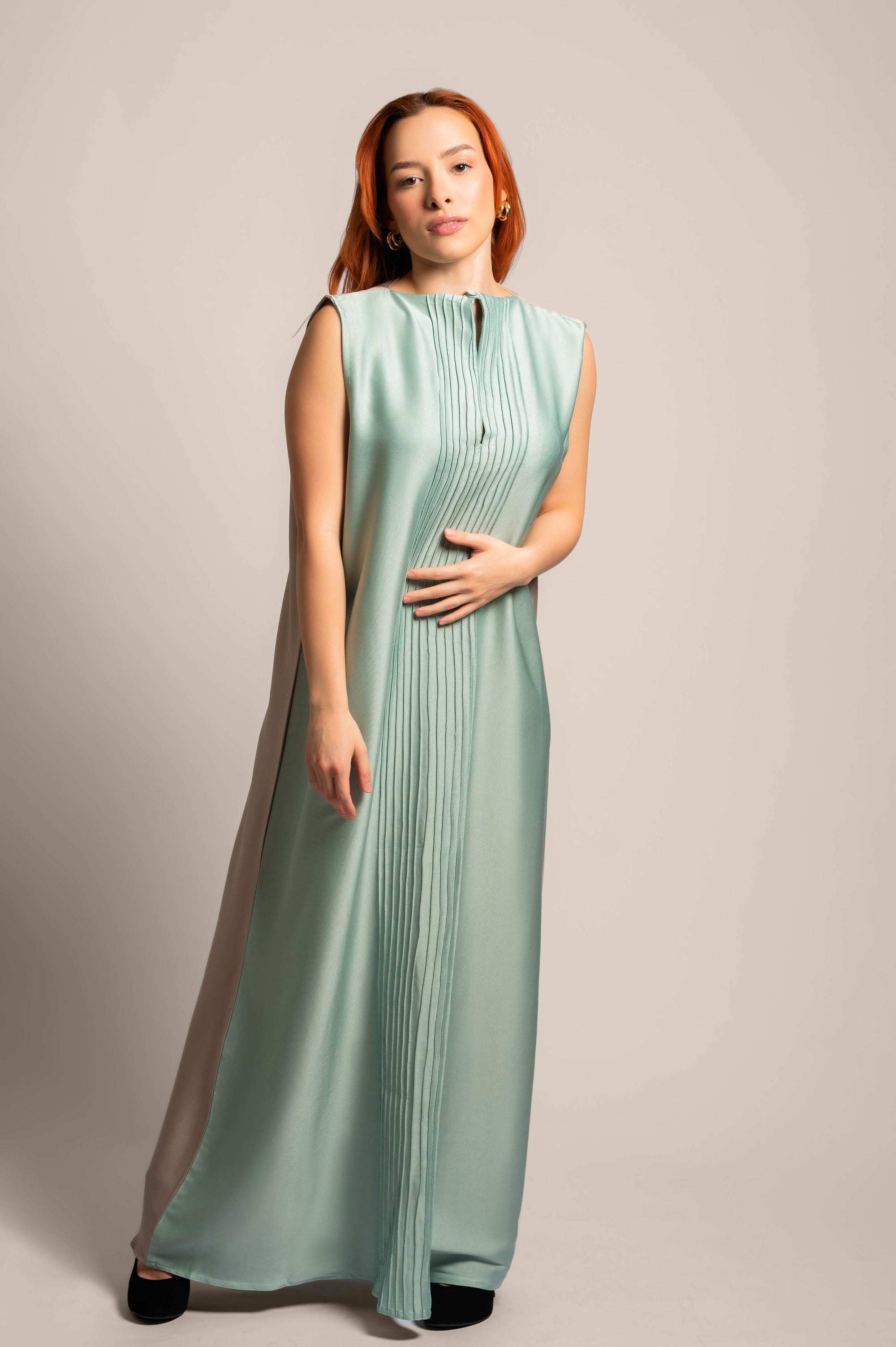Sleeveless Long Maxi Dress 